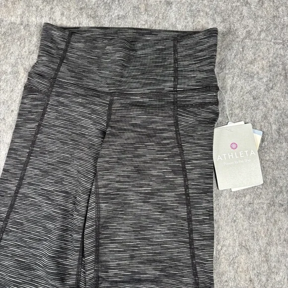 Athleta Capri Crop Leggings Women's XXS Gray Yoga Energy Power Run Train NWT $74 - Picture 2 of 11